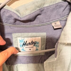 Hurley Mint and Navy Shirt